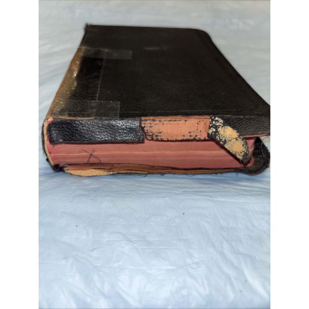 Vintage 1938 World Syndicate KJV Holy Bible Red Letter Edition Maps Study - Picture 4 of 16